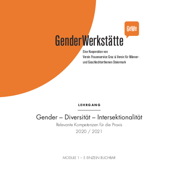 Cover vom Folder des Lehrgangs 2020-21